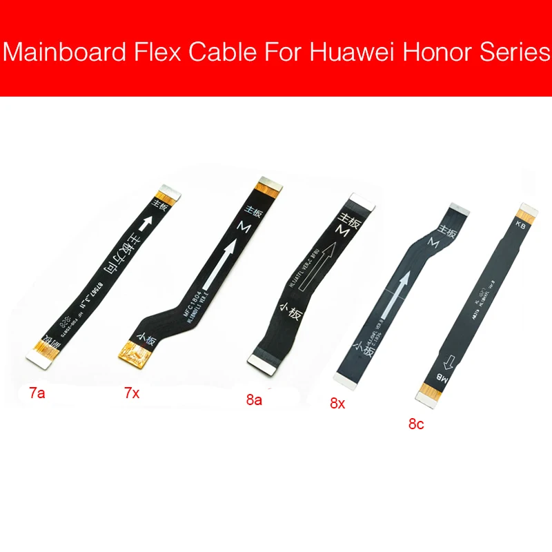 Шлейф материнской платы основного разъема для Huawei Honor 7A 7X AUM L41 8A 8C 8X материнская