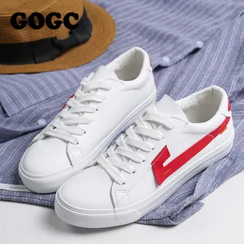 

GOGC 2019 Women Vulcanize Shoes Casual Shoes Woman White Shoes Woman Sneakers Sneakers tenis feminino Women canvas shoes G782