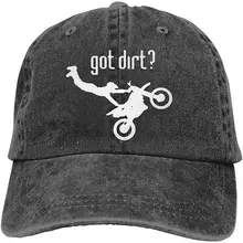 Got Dirt Bike мотокроссы гонки унисекс вымытые Jeanet бейсболка солнцезащитная Кепка Регулируемая задняя застежка Кепка водителя грузовика