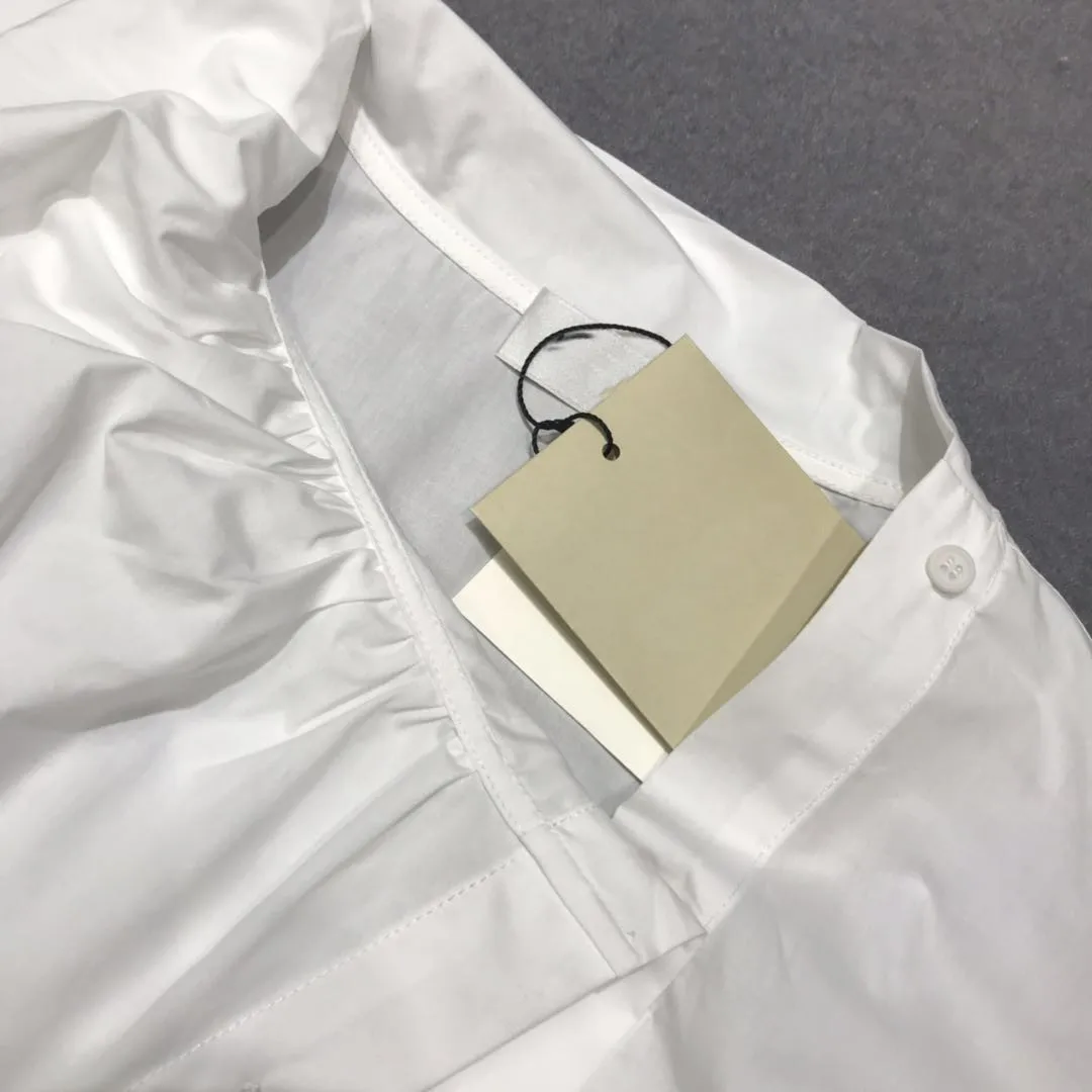 Винтажная женская рубашка в стиле Харадзюку, Camisa Feminina, Необычные Рубашки, осенние свободные женские топы и блузки с длинным рукавом-фонариком и поясом C145