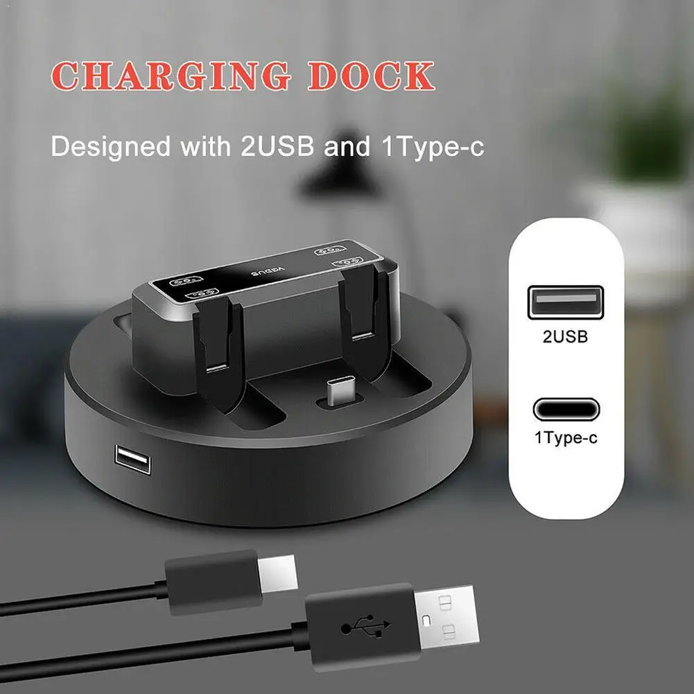 

For Nintendo Switch Multifunctions Charging Stands Charging Host 4 Portable Fast For Switch For Joy-cons E4B2