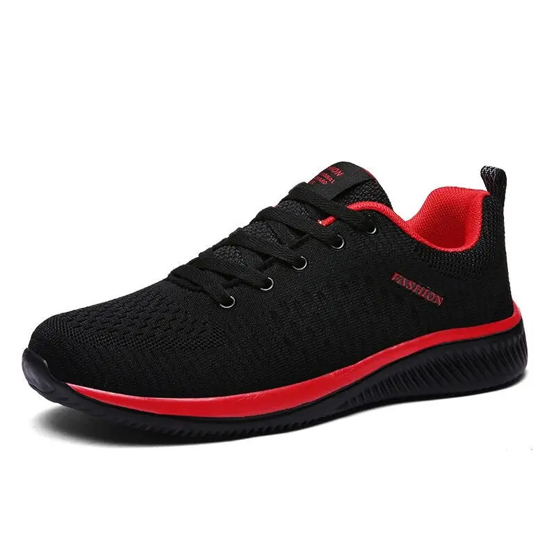 Large Size Summer Mesh Sport Shoes Male Running Sneakers Women Sports Men Black Red Trainers 2021 Athletic Brands GMB-1408 | Спорт и