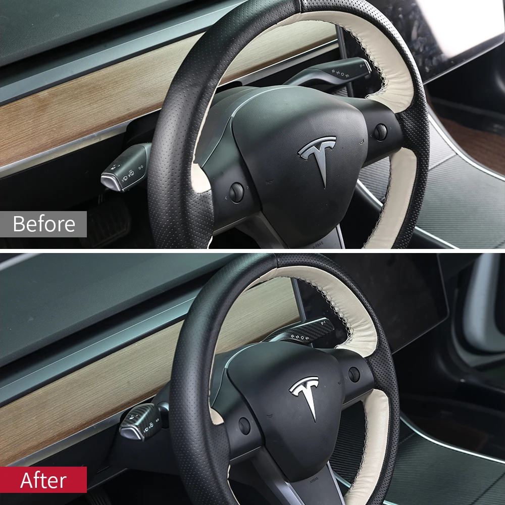 Carbon Fiber Wiper Shift Trim For Tesla Model 3 Accessories/ Accessories Model 3 Tesla Three tesla Model 3 Carbon Tesla Model Y