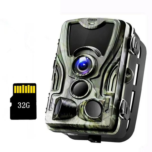 Suntekcam Hc 801a 2019 Date Chasse Camera 16mp 64 Gb Trail Camera Ip65 Photo Pieges 0 3 S Temps De Declenchement 850nm Sauvage Camera Piege Aliexpress