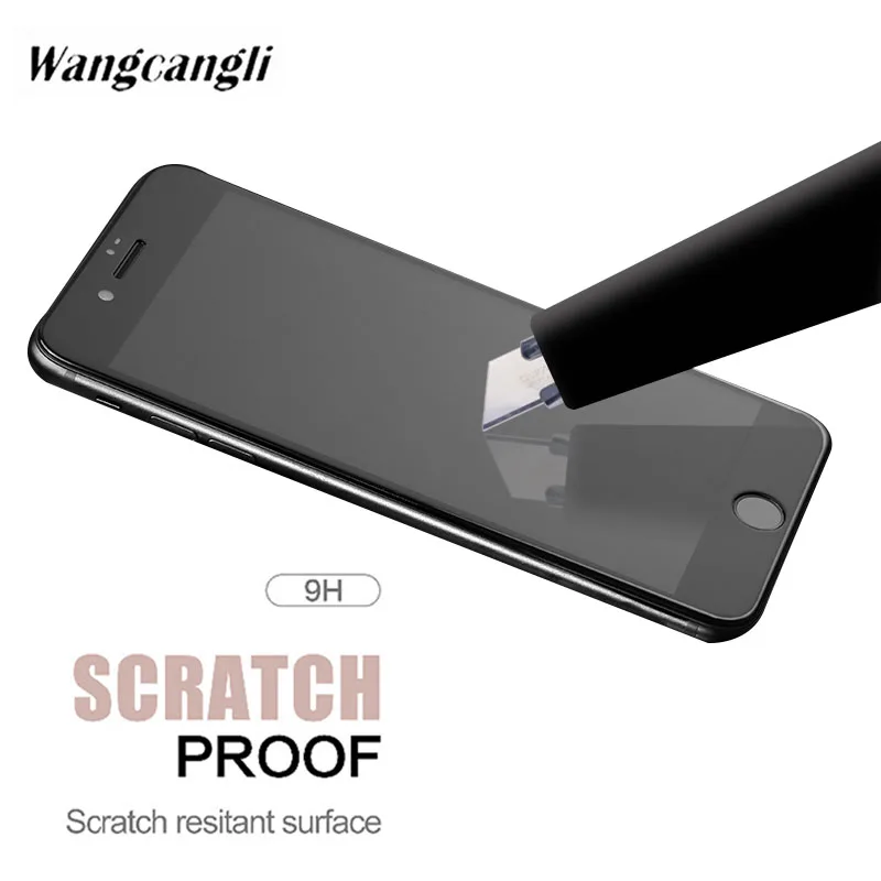 3 шт. набор 3D изогнутый дугой край Полное покрытие из закаленного стекла для iPhone7 7s 7Plus 8 8s Plus 6 6S HD защитная пленка