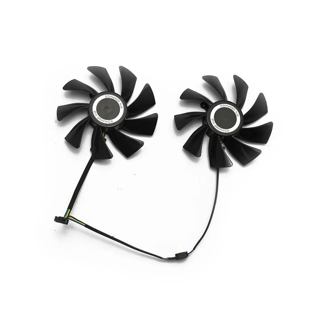 Для Sapphire XFX FX-797A/G XFX HD7950 HD7970 Vapor-X GHz Edition видеокарта вентилятор охлаждения FD9015U12S DC12V 0.55A