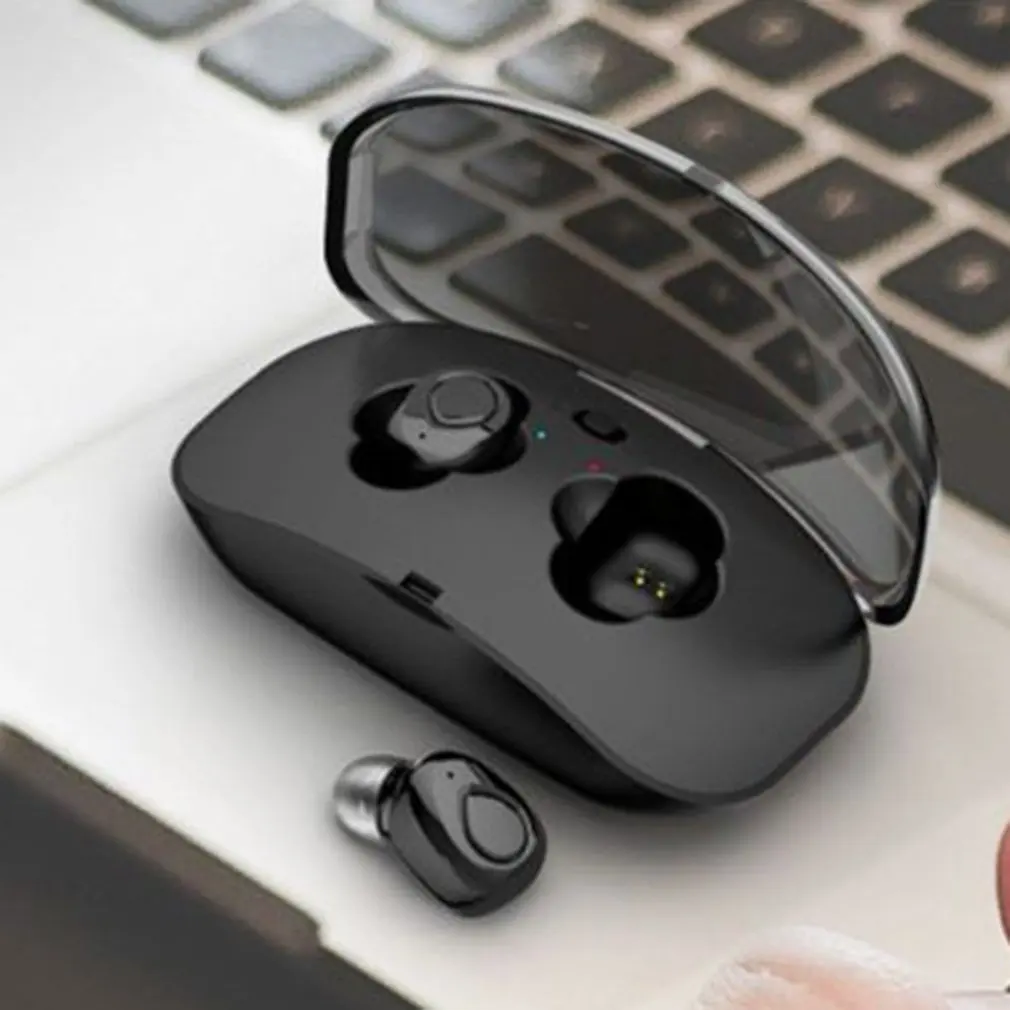 Мини-близнецы истинные беспроводные наушники-вкладыши стерео Bluetooth наушники гарнитура подключена Bluetooth 4,2 с более быстрым сопряжением