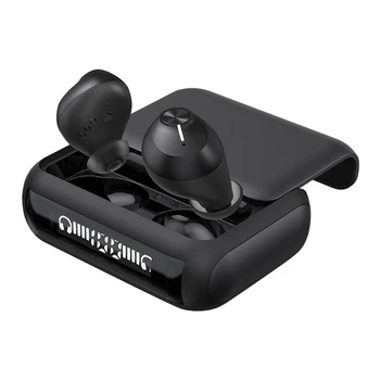

Wireless Earbuds Bluetooth 5.0 In-Ear Stereo Earphones 1500MAh Slide Charging Case TWS Stereo Built-in Mic