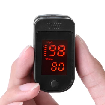 

Women Men Health Blood Oxygen Monitor Finger Pulse Oximeter Oxygen Saturation Monitor Without Battery Fast Shipping Finger Tool