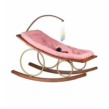 Portable Wood Made Baby Bed