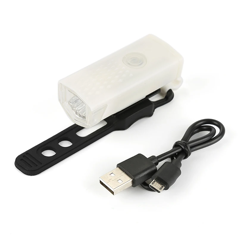 USB Bike Light Headlight Rechargeable rear lamp bicycle Flashlight Waterproof Lamp night cycling warning light