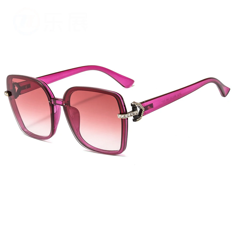 3 sunglasses Новые женские солнцезащитные очки с кристаллами и бриллиантами, роскошные брендовые дизайнерские ретро квадратные цельные солнцезащитные очки Oculos De Sol - Цвет линз: 3 sunglasses