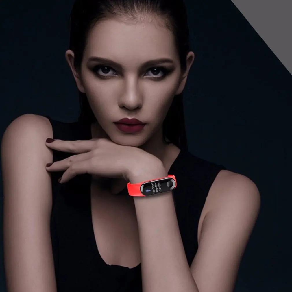 Smart Band Watch Bracelet Fitness Tracker Pedometer Blood Pressure Heart Rate Monitor Waterproof Wristband