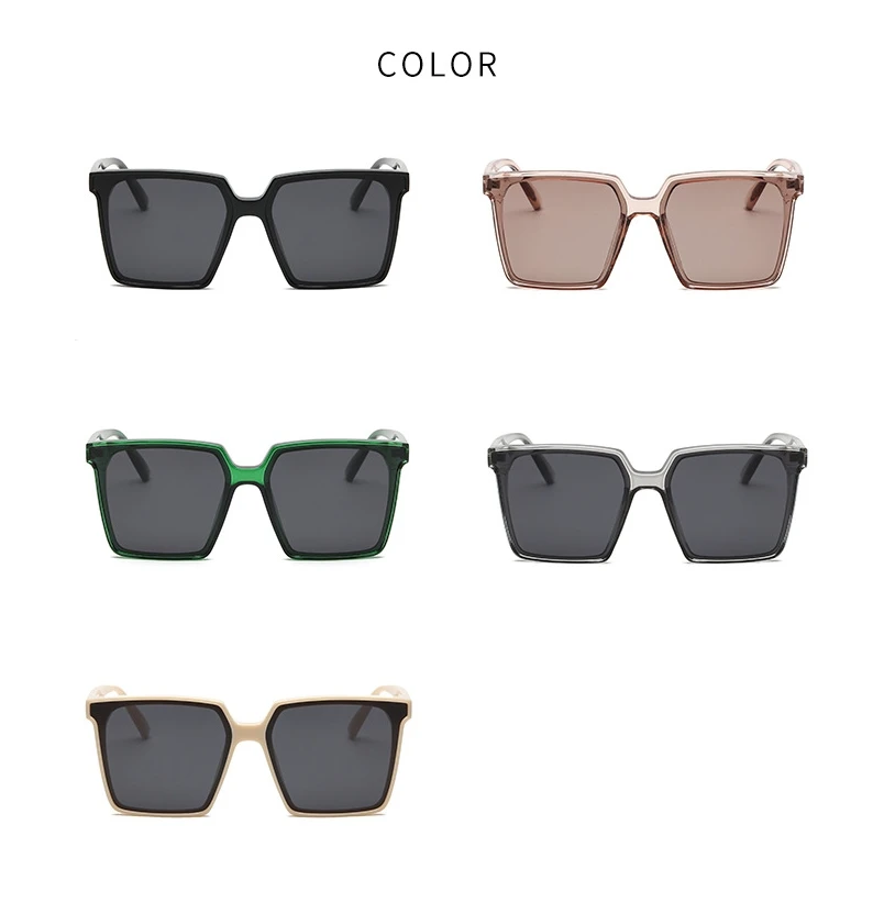 47307 квадратные Простые ретро солнцезащитные очки для мужчин и женщин модные UV400 очки