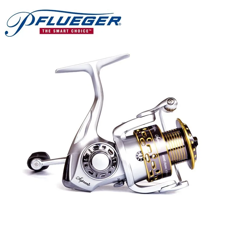 100% Original Pflueger Supreme SUPSP25X 30X 35X Spinning Fishing Reel 9BB 6.2:1 Metal Magnesium Body Saltwater | Спорт и развлечения