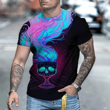 2021 fajne modne T Shirt dla mężczyzn i kobiet uroczy nadruk 3D t-shirty letnie t-shirty z krótkim rękawem męskie t-shirty S-5XL tanie i dobre opinie CN (pochodzenie) oddychająca Dobrze pasuje do rozmiaru wybierz swój normalny rozmiar