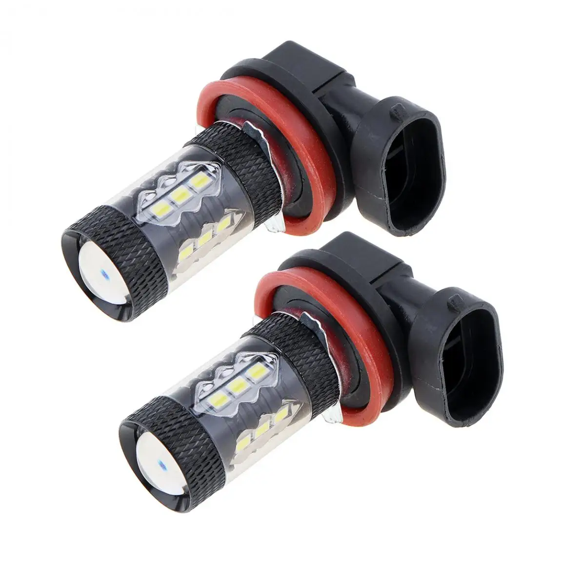 2 шт. H11 / H8 80 Вт IP65 3030 светодиодный 16SMD лампы белого цвета 6000K подходит для 325 328 335i e90