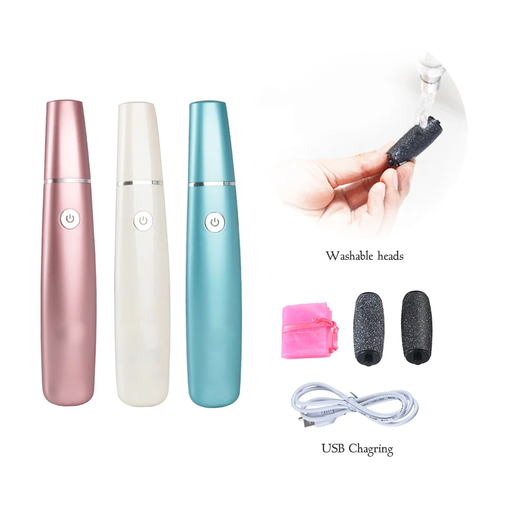 

Electric Foot Exfoliator Rechargeable Foot Care Callus Remover Electric Foot File Callus Pedicure Heel Dead Skin Remover Tool