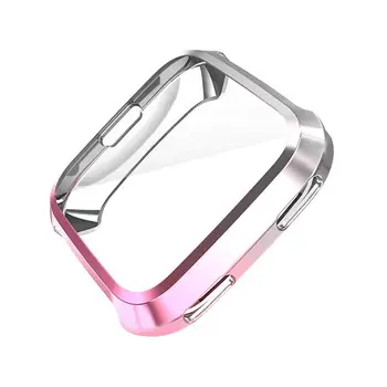 

1Pc Case Cover Shell Youth Watch with Screen Protector Transparent TPU Smart watch Protector accessories for Fitbit versa