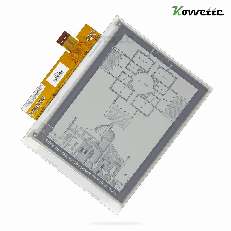 Экран e ink ED060SC4 (LF) для электронной книги Pocketbook 600 6 дюймов 800x301|ЖК-экраны и панели