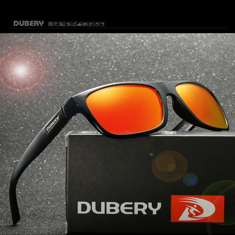 Dubery Brand Design Polarized Hd Sunglasses Men Driving Shades Male Retro Sun Glasses For Men