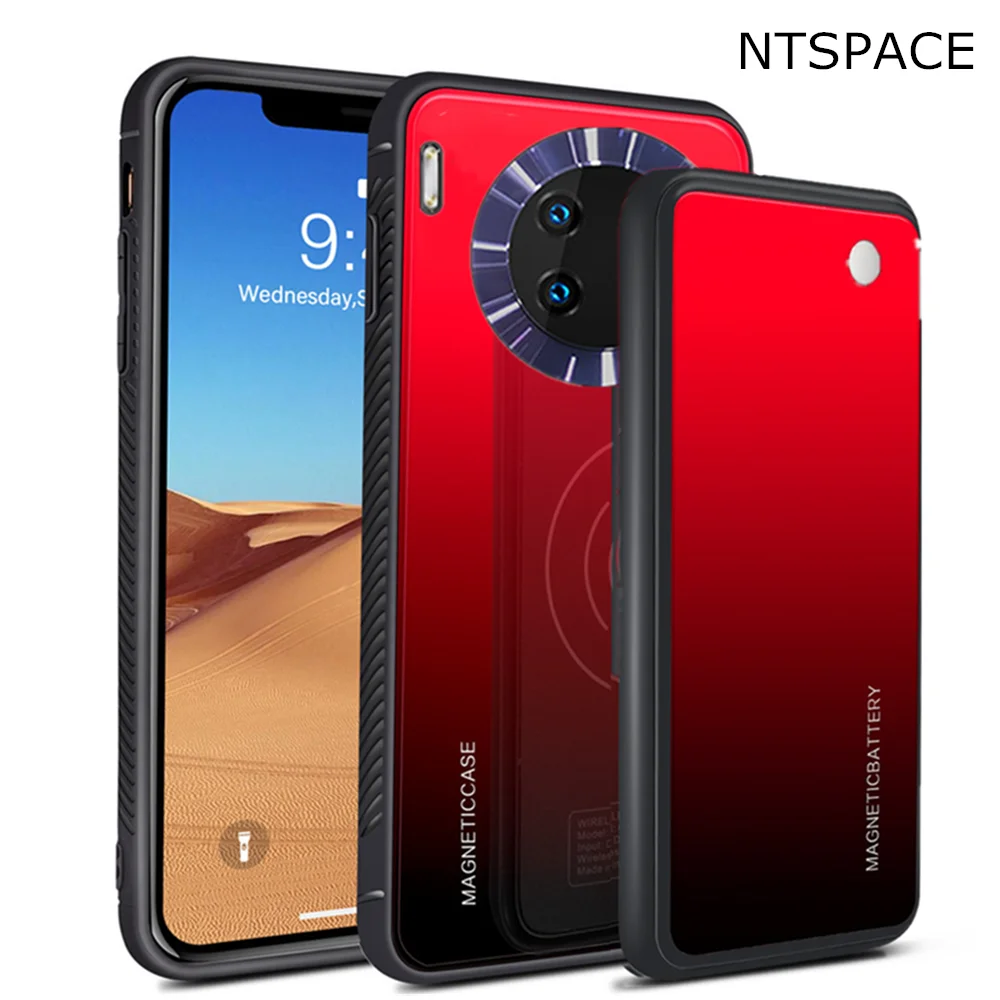Чехол для аккумуляторной батареи Huawei Mate 30 Pro 5000 мАч с магнитным аккумулятором