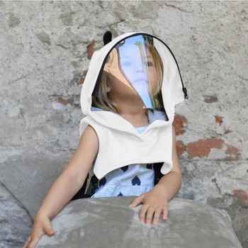 

Hooded Detachable Mask For Face Kids Washable Reusable Face Cover Mascarillas Reutilizables Skin Care Mascarilla Infantil