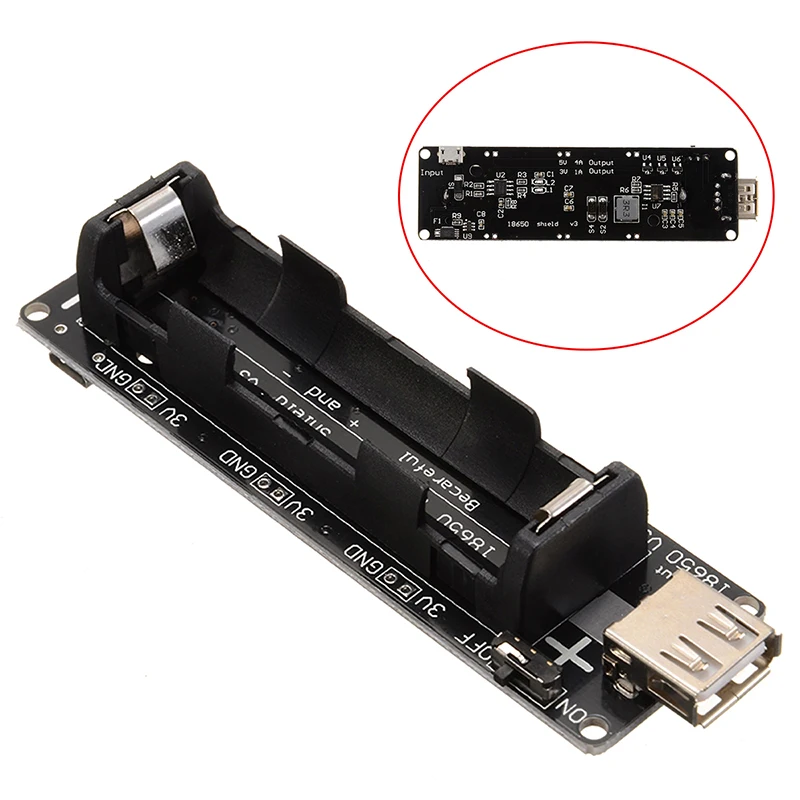 Аксессуары для зарядного устройства 1 шт. 0.5A Micro USB ESP32 18650 Защита аккумулятора V3 ESP-32 светодиодный для Wemos для Arduino Raspberry Pi