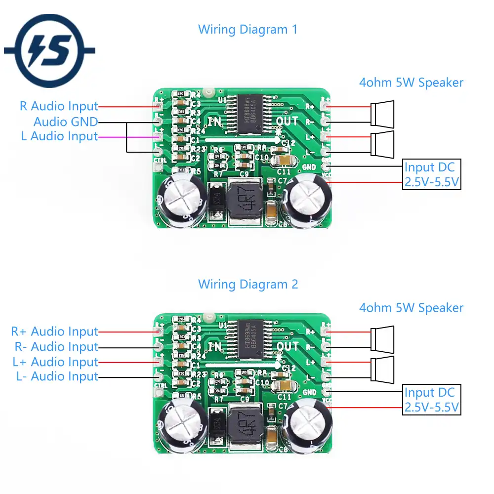 Speaker differential amplifier circuit