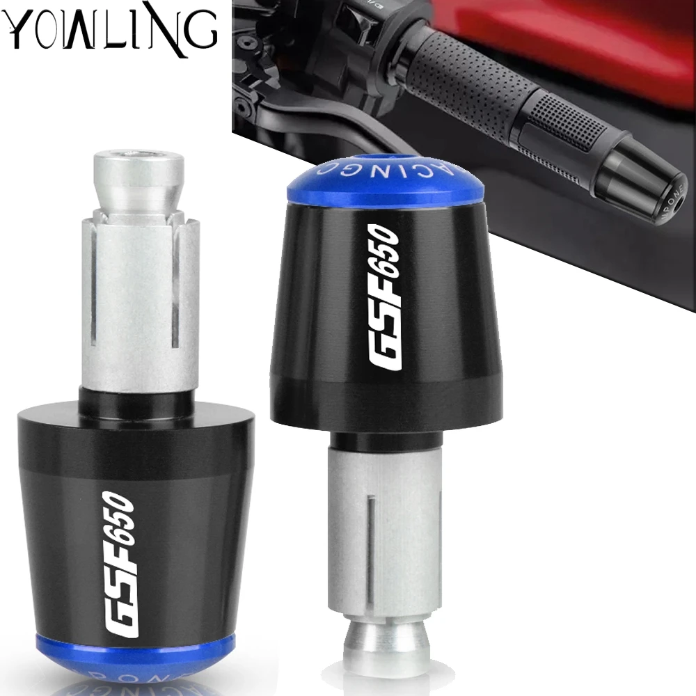 

For SUZUKI GSF 650 GSF650 GSF650S GSF650N BANDIT 2005-2015 Motorcycle Handlebar Grips Handle Bar Cap End For Handlebar Grips
