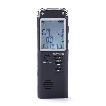 

2020 New Digital Voice Recorder 8GB 1536kbps USB Professional Sound Voice Recorders WAV MP3 Music Player Easy Operation