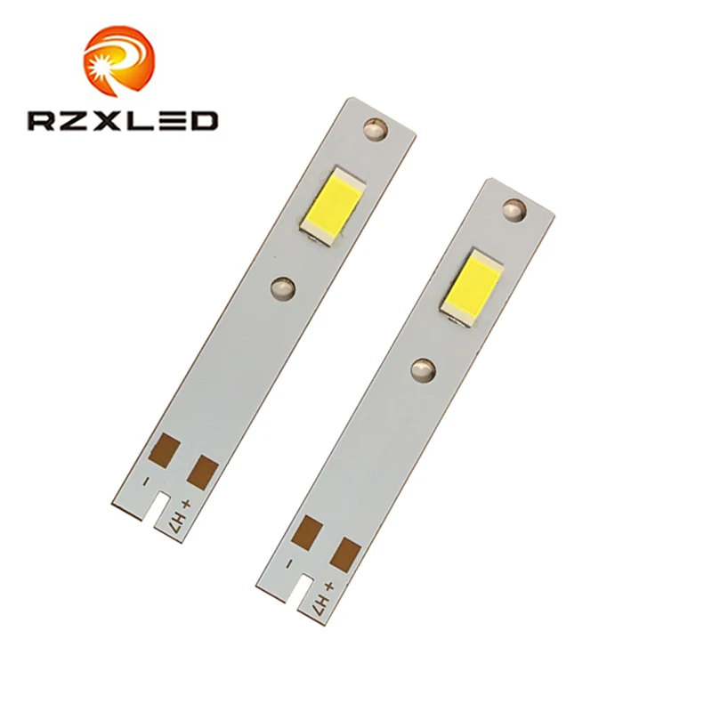 

10PCS/Lot LED 9V 12V White6000K 28W Car Headlights Board 47*8MM For C6 H7 Lamp