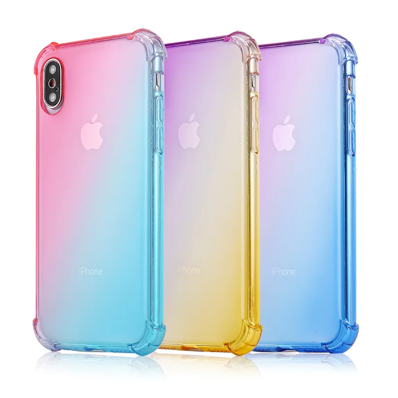 Противоударный мягкий чехол из ТПУ для Apple iPhone 11 Pro Max X XS XR 8 7 6 6S Plus SE|Бамперы| |
