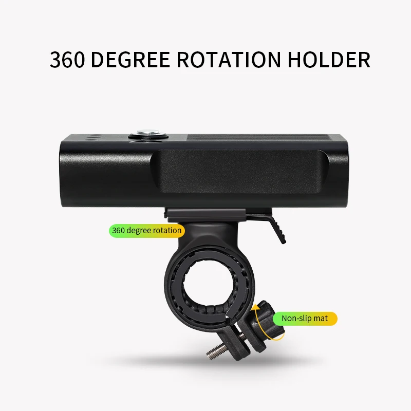 5200mAh MTB Front Light Bicycle Light 2 Holder Mount T6/L2 LED Flashlight  as Power Bank Bike with Taillight Gift Waterproof