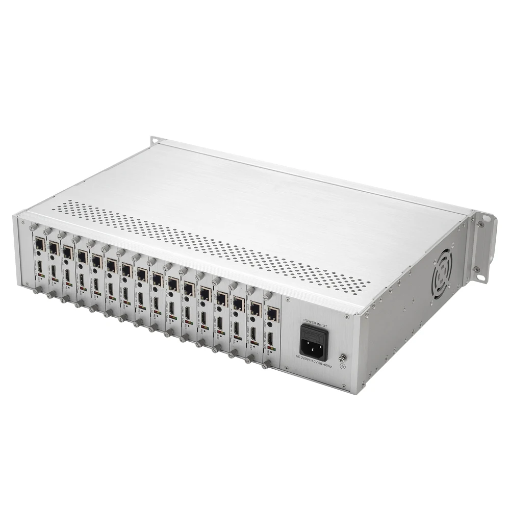 HWCODEC H2160P 16CH HDMI кодировщик H.264 H.265 HEVC видео интернет телевидением RTSP RTMP UDP HLS для