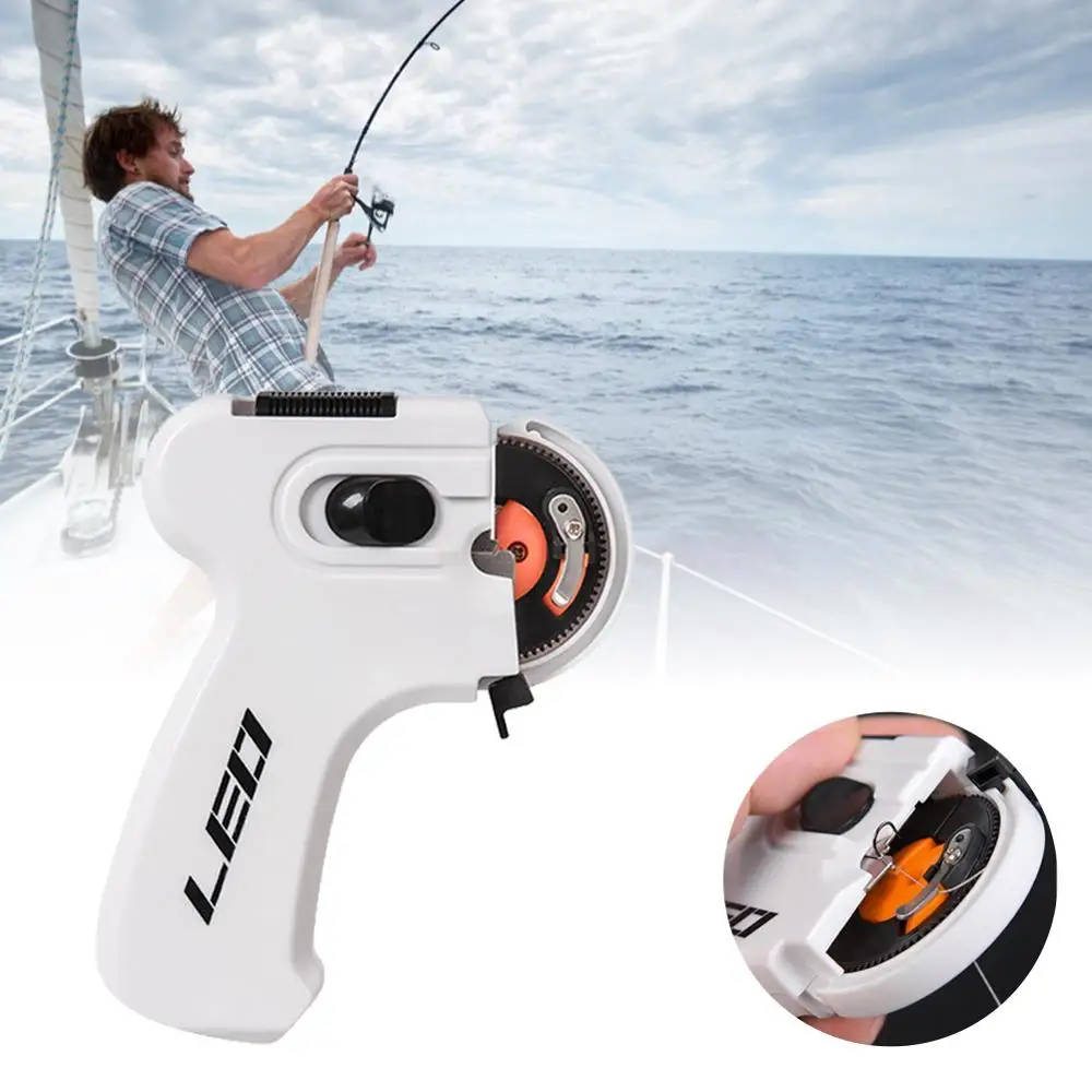 

Electric Hooking Device Line Automatic Multi-Function Hook Device Needle Knotter Fishing Accessories Fishing Line Winder