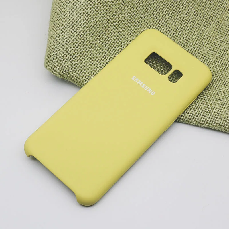 Оригинальный samsung S8 плюс Силиконовый чехол для Galaxy G950 G955 Водонепроницаемый