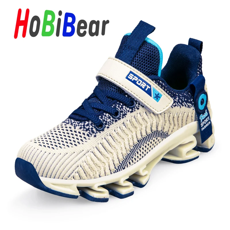 New Trend Kids Unisex Casual Shoes Black Kids Sneakers For Boys Fashion Teenage Trainers Size 31-39 Children Girl Running Shoes
