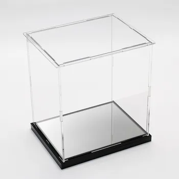 

18 x 14 x 20cm Acrylic Dustproof Box Display Box with Mirror Base for 1/12 FOR YoRHa No.2 Type B - Transparent
