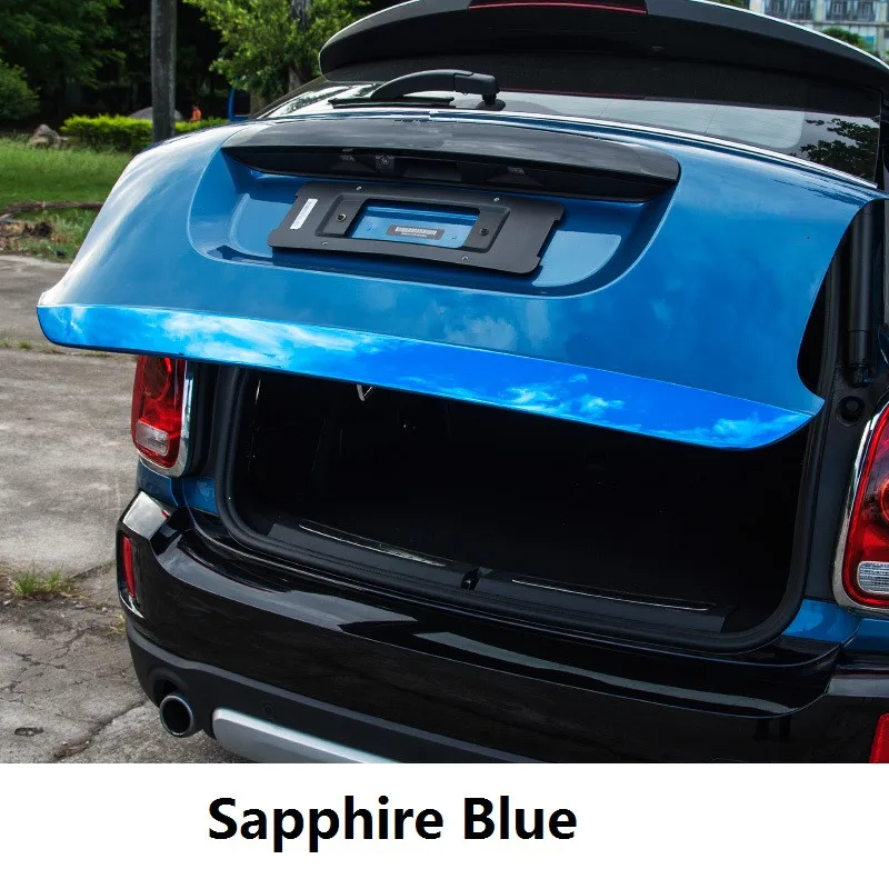 Задняя дверная полоса крышки багажника из нержавеющей стали для Mini Cooper New Countryman F60 задняя крышка края багажника
