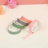 5Rolls/Box Cute Washi Tape Adhesive Masking Tape Scrapbooking Decorative Crafts Tape Set Stationery Office School Supplies 4