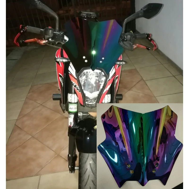 Расширитель ветрового стекла для KTM Duke 125 200 390 2011 2012 2013 2014 2015 2016 2017 2018 2019|Козырьки от