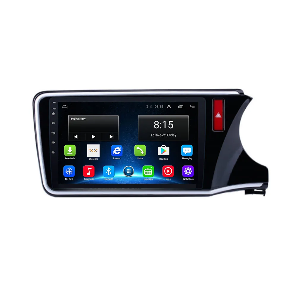 

4G LTE Android 8.1 For HONDA CITY 2014 2015 2016 2017 2018 2019 Right hand Multimedia Stereo Car DVD Player Navigation GPS Radio