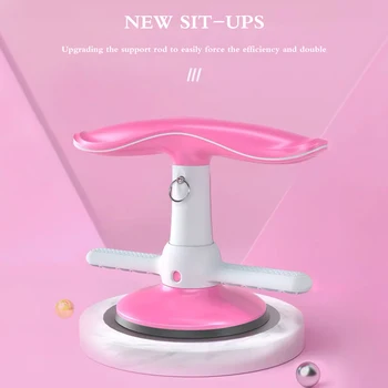 

Portable Sit Up Bar Suction Floor Exercise Stand Padded Ankle Support Sit-up Workout Equipment for Home Gym Fitness Travel