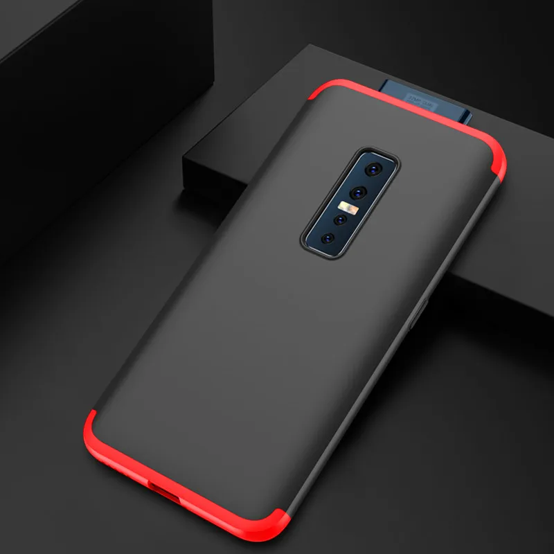 Vivo V17 Pro Чехол VivoV17Pro цветной 360 градусов Полный Матовый Жесткий чехол для V17Pro