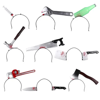 

1 Set Adorable Portable Hairpin Headband Headwear for Party Halloween Head Decor