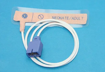 

10PCS for Nellcor Oximax 9Pin Spo2 Sensor pulse probe Disposable Adult Neonate
