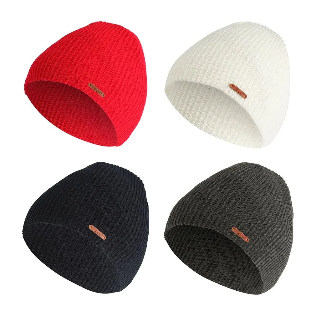 Бренд KLV дизайн шапочки для мужчин зимняя шапка женская уличная шляпа Лыжная шляпа женская мягкая акриловая громоздкая вязаная шапка шапки