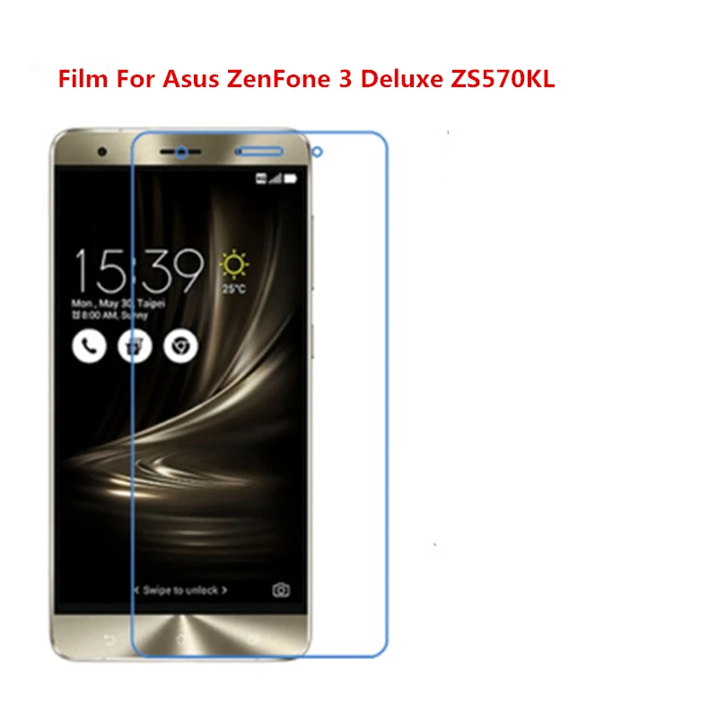 1/2/5/10 Pcs Ultra Thin Clear HD LCD Screen Protector Film With Cleaning Cloth For Asus ZenFone 3 Deluxe ZS570KL. | Мобильные