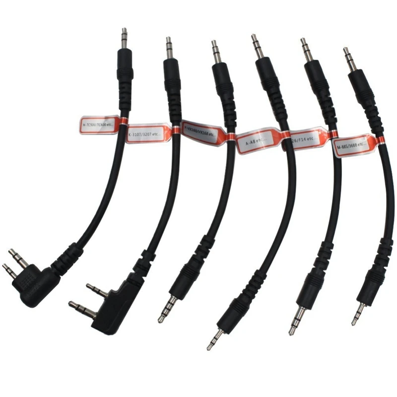 6 в 1 Usb кабель для программирования для Motorola Hyt Icom Baofeng Puxing Kenwood Yaesu, рация радио Дата трансиверный кабель